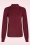 King Louie - Carina EcoVero blouse in rabarber rood 2