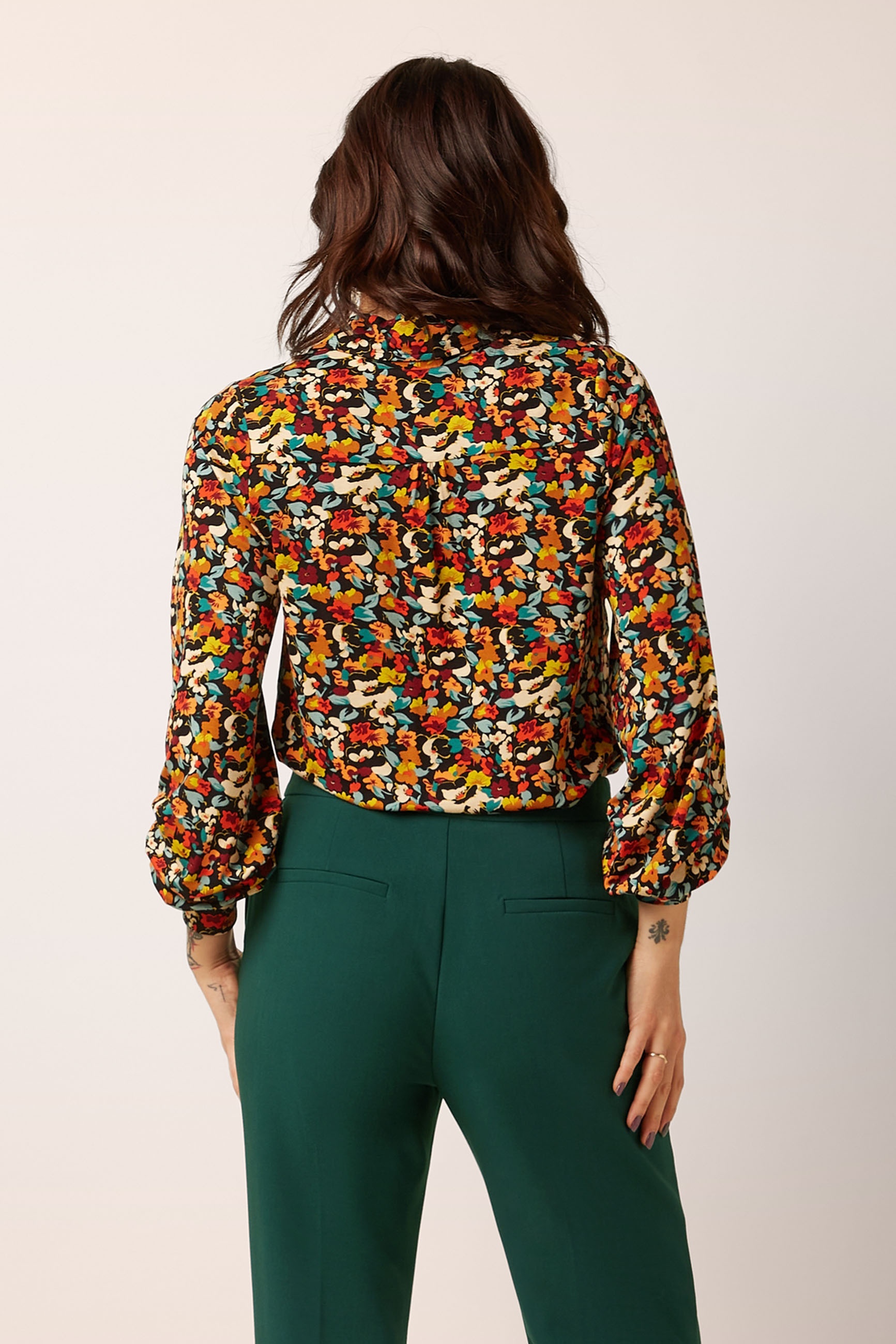 King Louie - Maisie Mauve Bluse in Multi 3