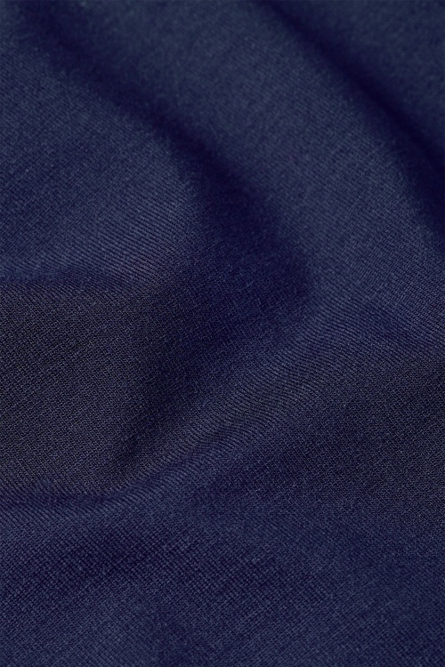 King Louie - Carina EcoVero blouse in rhodoniet blauw 3