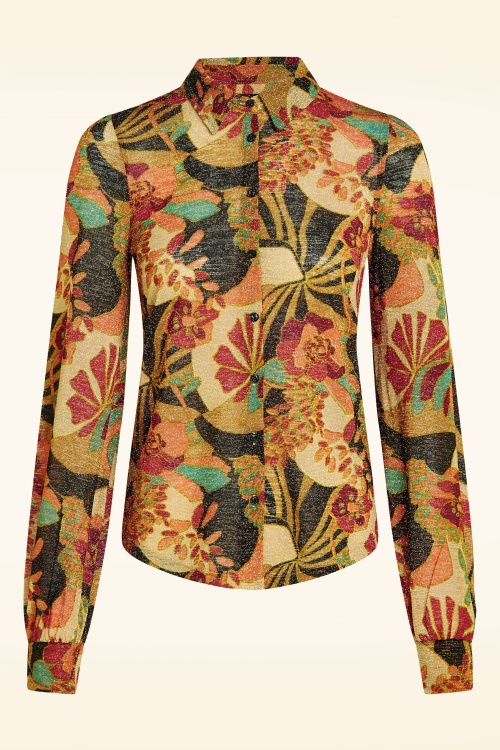King Louie - Maisie Dazz blouse in multi 2