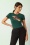 King Louie - Logo T-shirt in botanisch groen