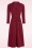 King Louie - Lola Milano Crepe Kleid in Cabernetrtot 2