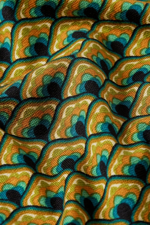 King Louie - Mona Frio Dress in Spruced Green 3