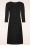King Louie - Mona Milano Crepe Kleid in Schwarz. 3