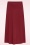 King Louie - Juno Milano crepe midi rok in cabernet rood