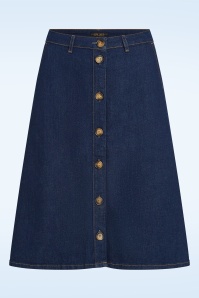 King Louie - Marie Onyx Denim Rock in Tiefblau