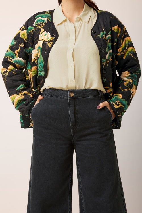 King Louie - Peppa Rock denim broek in zwart 2
