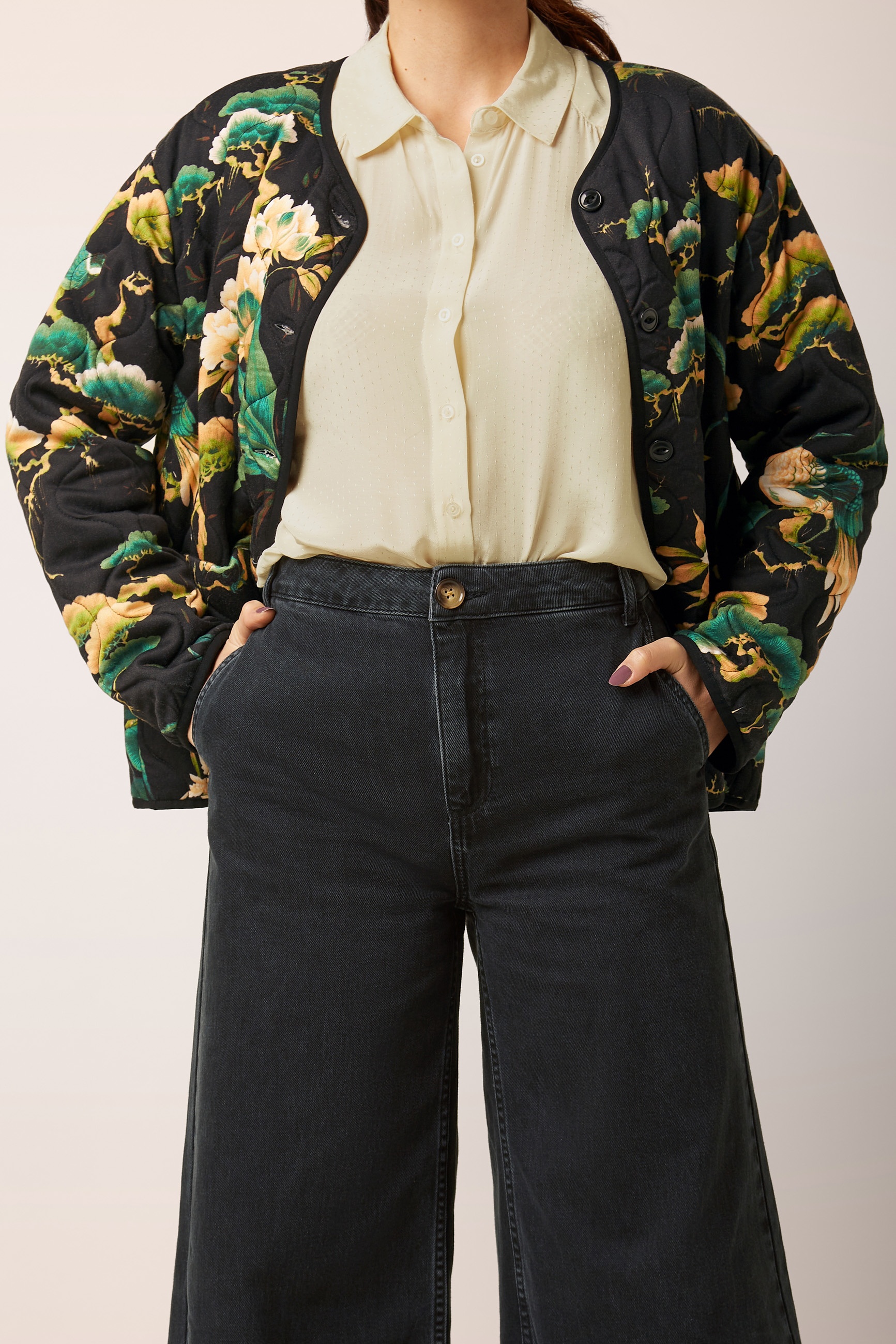 King Louie - Peppa Rock Denim Hose in Schwarz 2