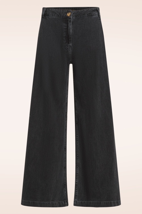 King Louie - Peppa Rock denim broek in zwart