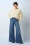 King Louie - Peppa Stone denim broek in blauw tint