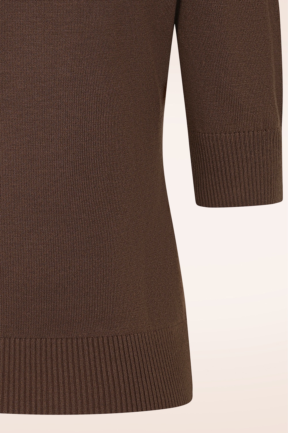 Banned Retro - Kim Knit Sweater in Brown 5