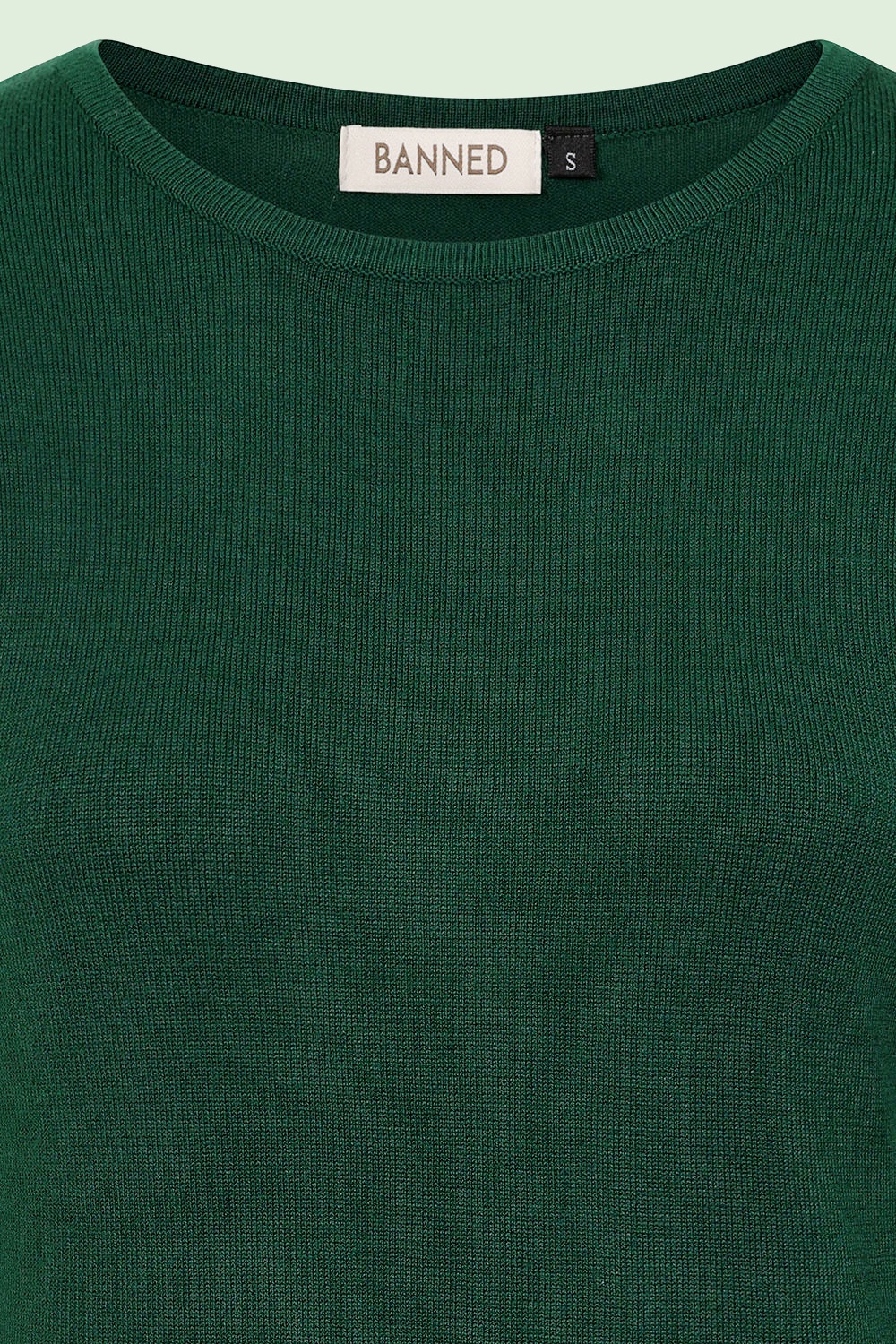 Banned Retro - Kim Strickpullover in Grün 4