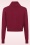 Banned Retro - Violet Cardigan in Bordeauxrot 2