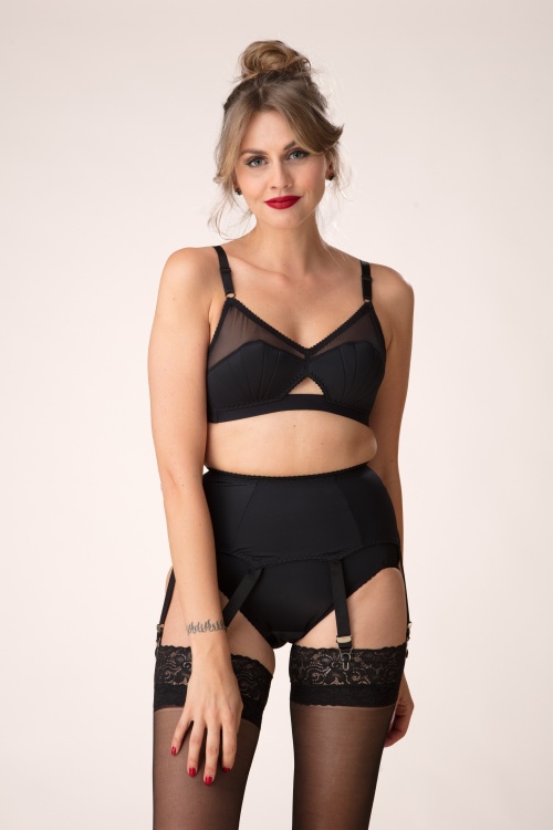What Katie Did - Liz Nouveau Retro BH in Schwarz 3