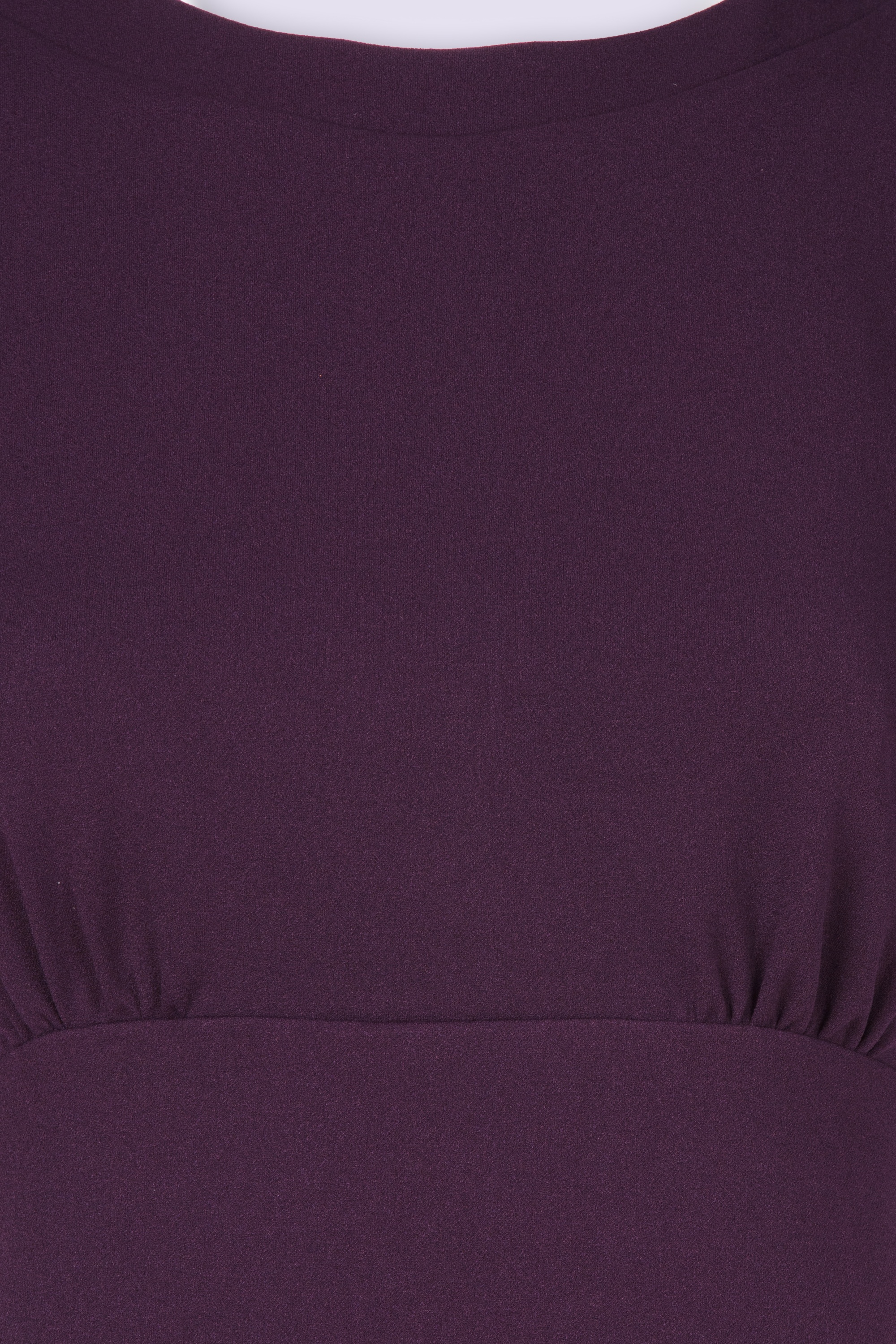 Vintage Chic for Topvintage - Aurora a-lijn jurk in aubergine 2