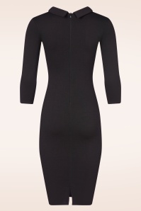 Vintage Chic for Topvintage - Daniela Etuikleid in Schwarz 2