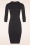 Vintage Chic for Topvintage - Robe crayon Daniela en noir