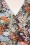 Vintage Chic for Topvintage - Colette Floral Swingkleid in Khaki und Multi 2