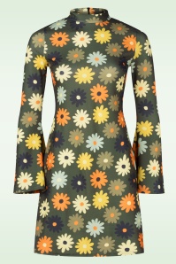 Vintage Chic for Topvintage - Izzy Flower Dress in Green