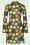 Vintage Chic for Topvintage - Izzy bloemen jurk in groen