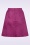 Vintage Chic for Topvintage - Jupe trapèze Edith en simili-daim violet 2