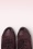Nemonic - Madison lederen booties in bordeaux 3