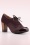 Nemonic - Madison Leder Stiefeletten in Bordeaux 2