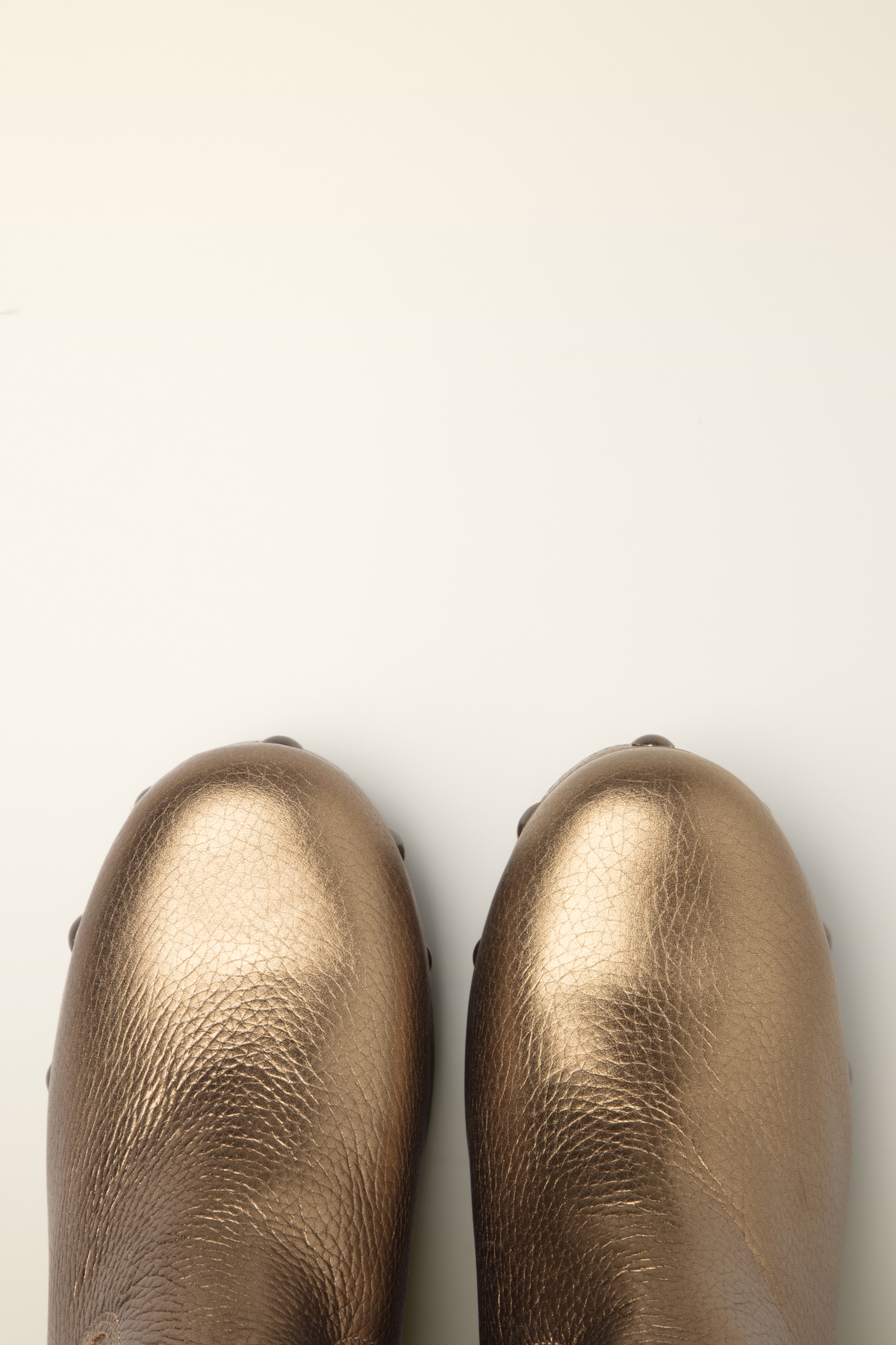 Grünbein - Alia Leather Clog Boots in Old Gold  3