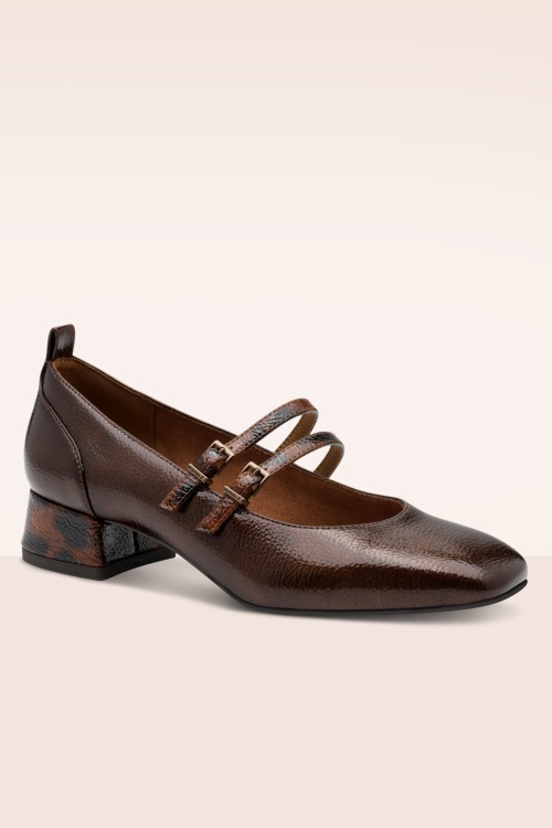 Tamaris - Escarpins Paloma en marron 2