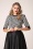 Banned Retro - Kayley Knit Sweater in Black and White