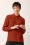 King Louie - Karen Sista blouse in spicy bruin 