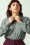 King Louie - Carina Revel blouse in zilverblauw 