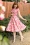 Topvintage Boutique Collection - Adriana Floral Swingkleid in Pink 4