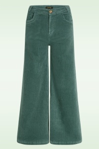 King Louie - Peppa Cordhose in Matcha-Grün