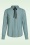 King Louie - Elia Branco Lace Blouse in Silver Blue 2