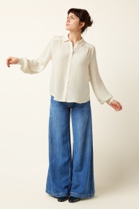 King Louie - Carina Sista blouse in ivoorwit  3