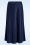King Louie - Bibi Satin Star midi rok in avondblauw