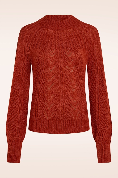 King Louie - Joanie Orcia Raglan Top in Spicy Brown 2