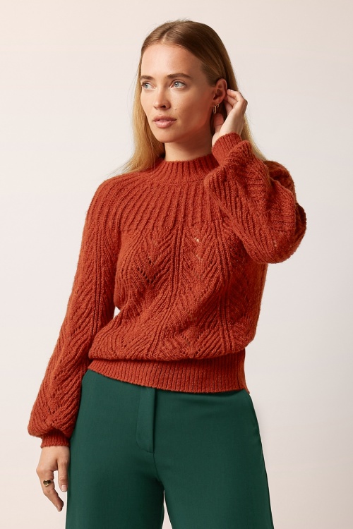 King Louie - Joanie Orcia Raglan Shirt in Spicy Braun