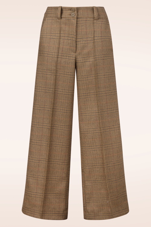 Femkit - Masha wollen pantalon in toffee 