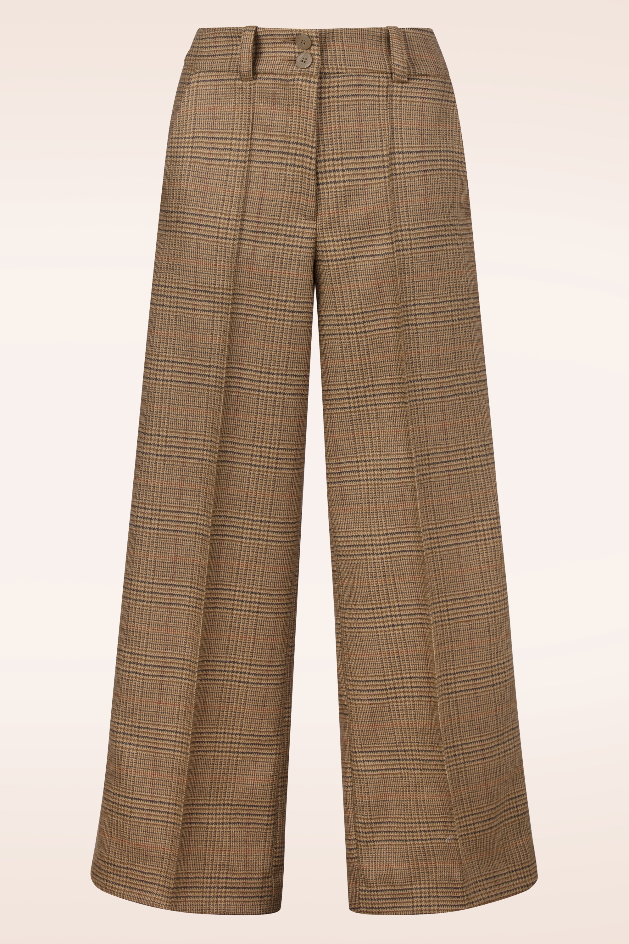 Femkit - Masha Wool Trousers in Toffee