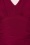 Vintage Chic for Topvintage - Haut à manches longues Abigail en bordeaux 2