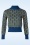 Circus - Eye Knitted Sweater in Navy and Mustard