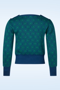 Circus - Pearl Strickpullover in Marineblau und Grün 3