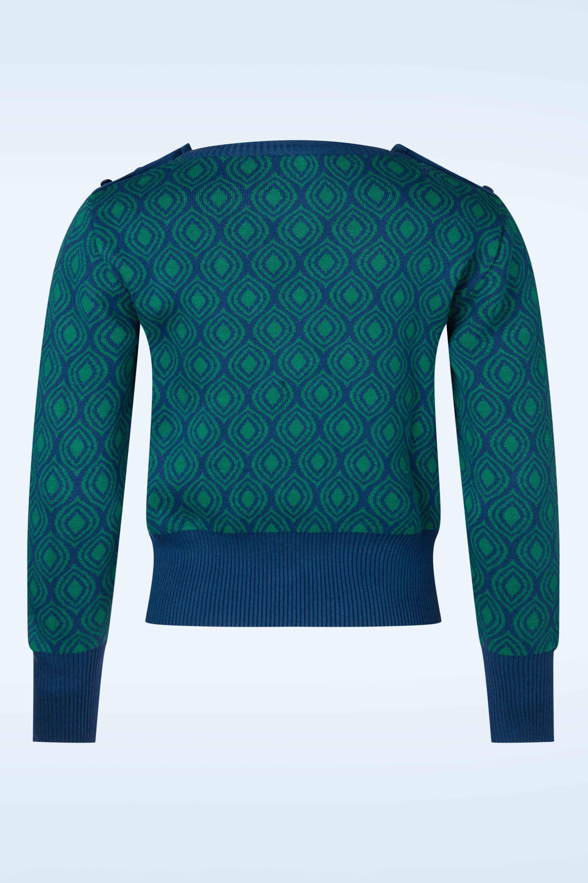 Circus - Pearl Strickpullover in Marineblau und Grün 3