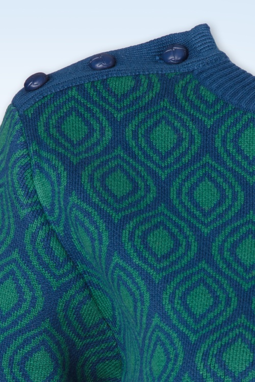 Circus - Pearl Strickpullover in Marineblau und Grün 2