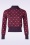 Circus - Eye Knitted Sweater in Purple and Red