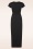 Vintage Chic for Topvintage - Meila maxi jurk in zwart 3