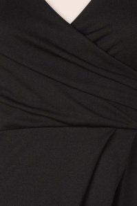 Vintage Chic for Topvintage - Meila maxi jurk in zwart 2