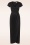 Vintage Chic for Topvintage - Robe longue Meila en noir